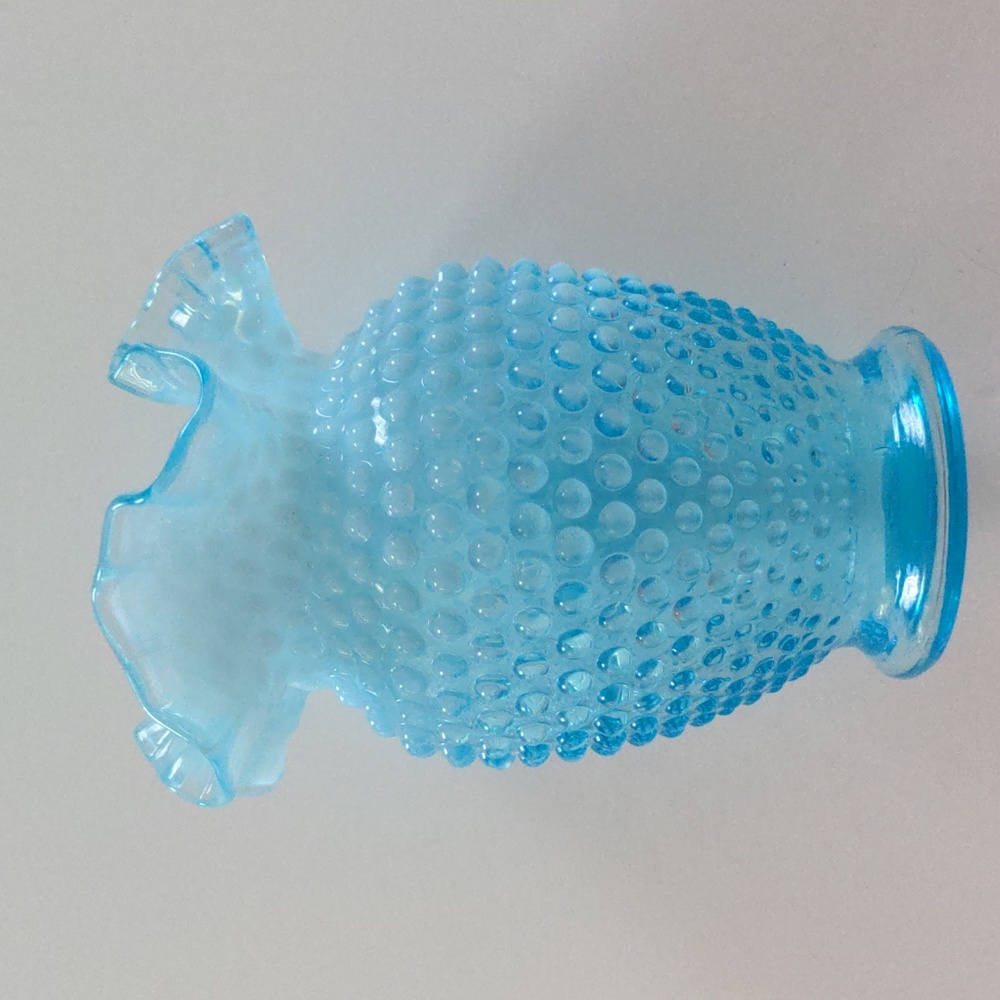 Fenton Blue Vase